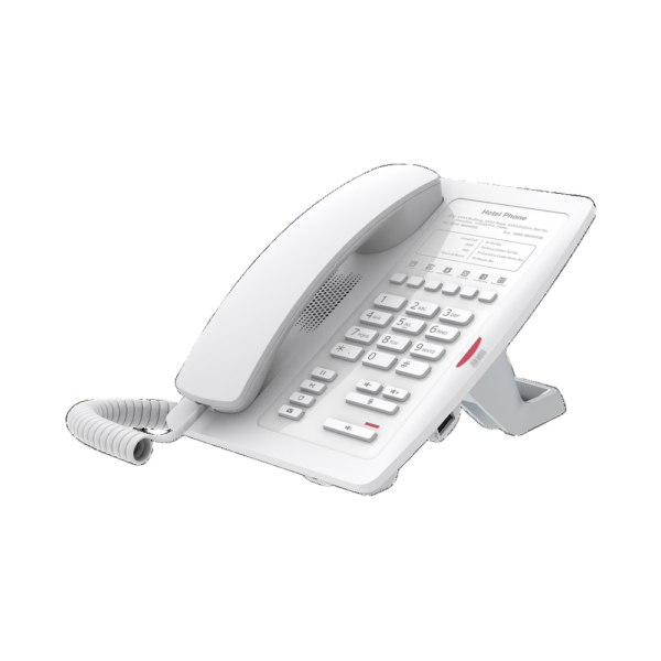Teléfono IP WiFi para Hotelería, profesional con 6 teclas