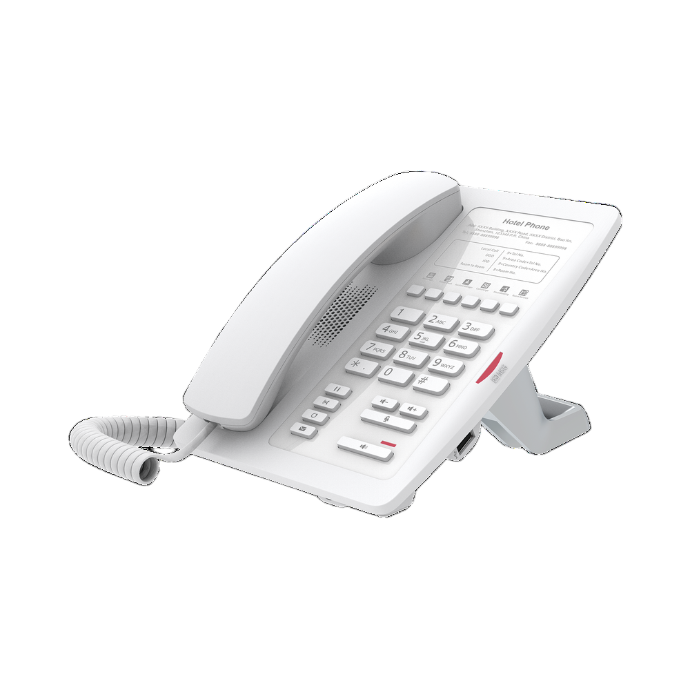 Teléfono IP WiFi para Hotelería, profesional con 6 teclas - Image 3