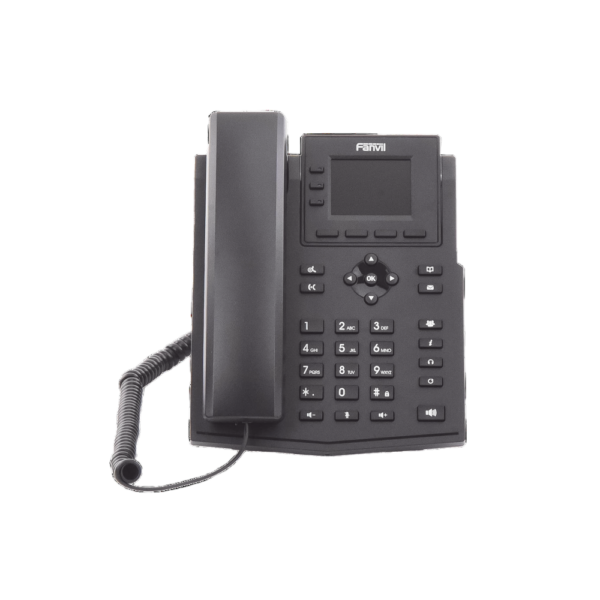 Teléfono IP Wi-Fi empresarial para 4 líneas SIP