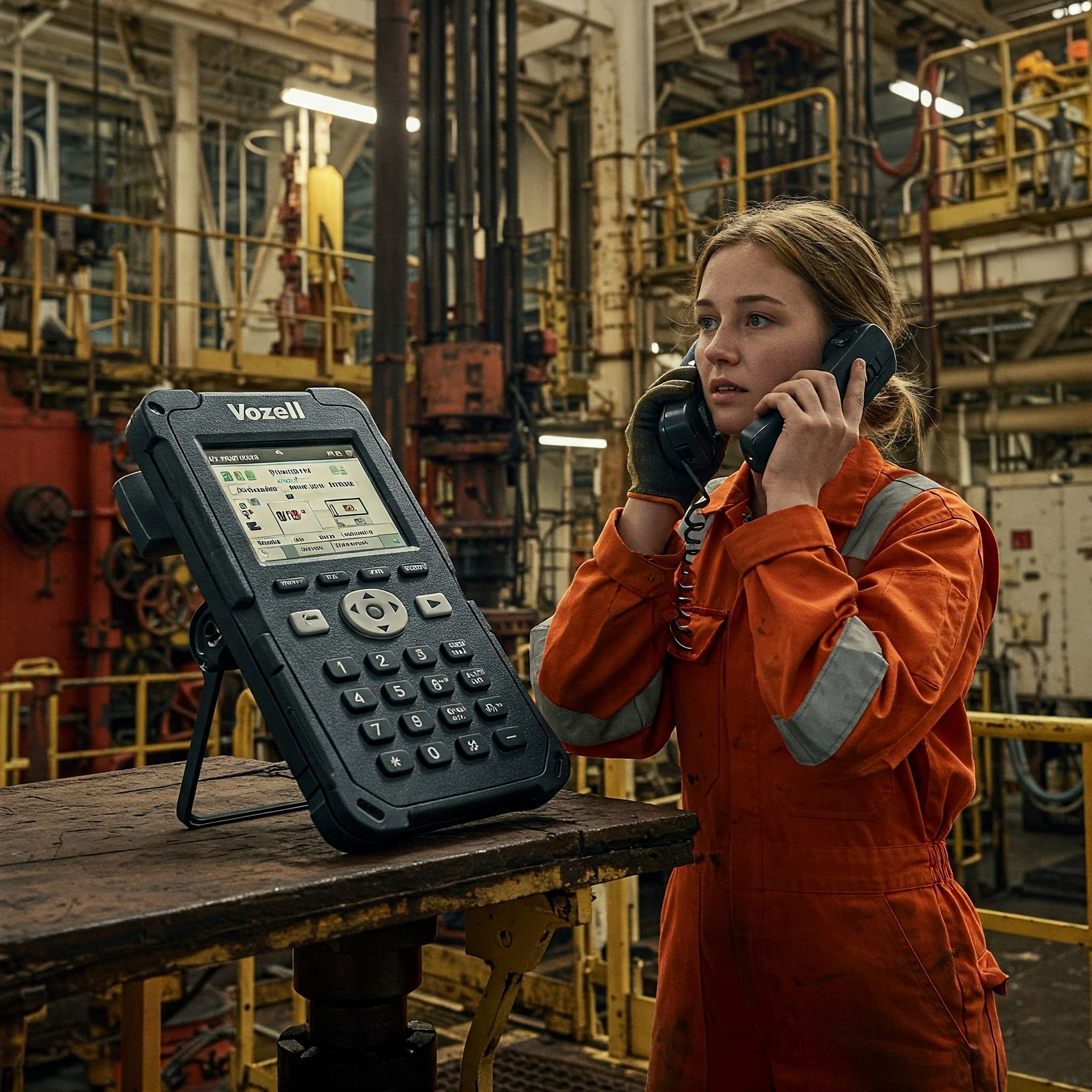 Vozell® ATEX telefono industrial