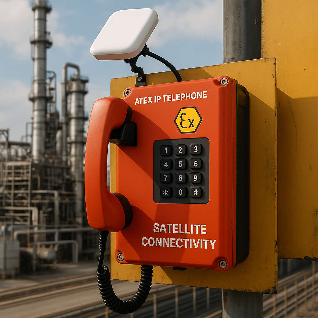 Telefonos Industriales ATEX Vozell