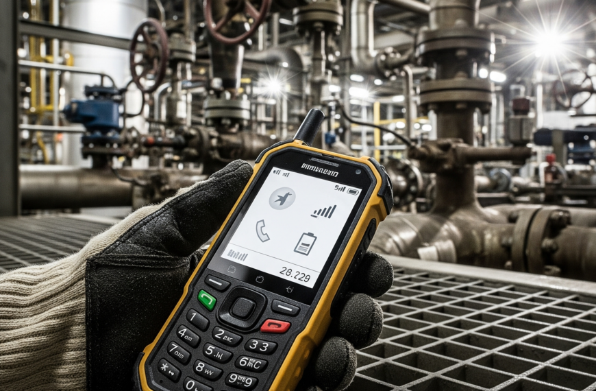 Vozell® Celular Intrínsecamente Seguro – Certificación ATEX e IECEx para Entornos Industriales Extremos