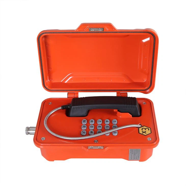 Teléfono Analógico Intrínsecamente Seguro para Áreas con Riesgo de Explosión Vozell® JREX106-A01 - Image 1