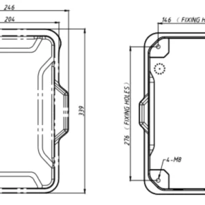Teléfono Industrial sin Teclado Vozell® JR101-CB - Image 4