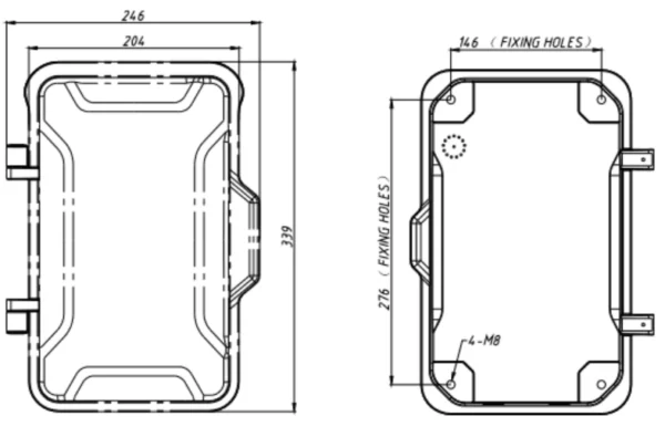 Teléfono Industrial sin Teclado Vozell® JR101-CB