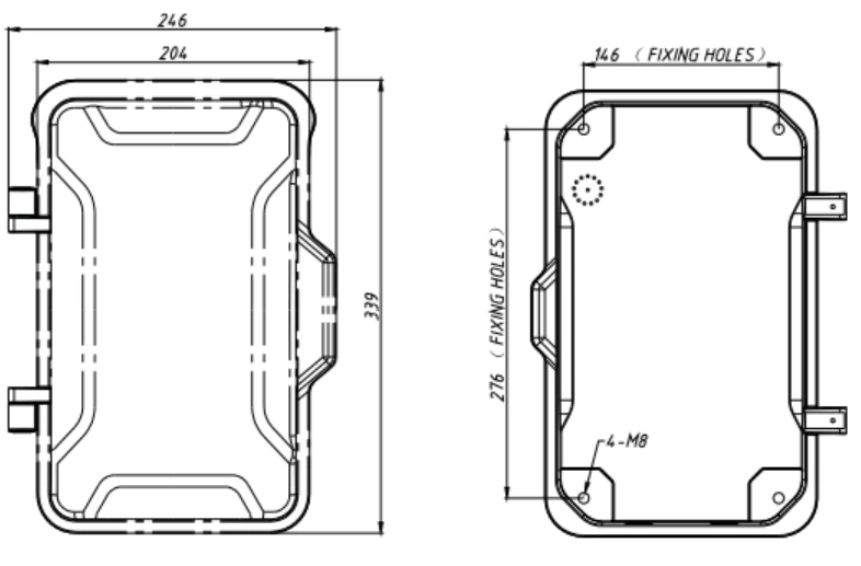 Teléfono Industrial sin Teclado Vozell® JR101-CB - Image 4