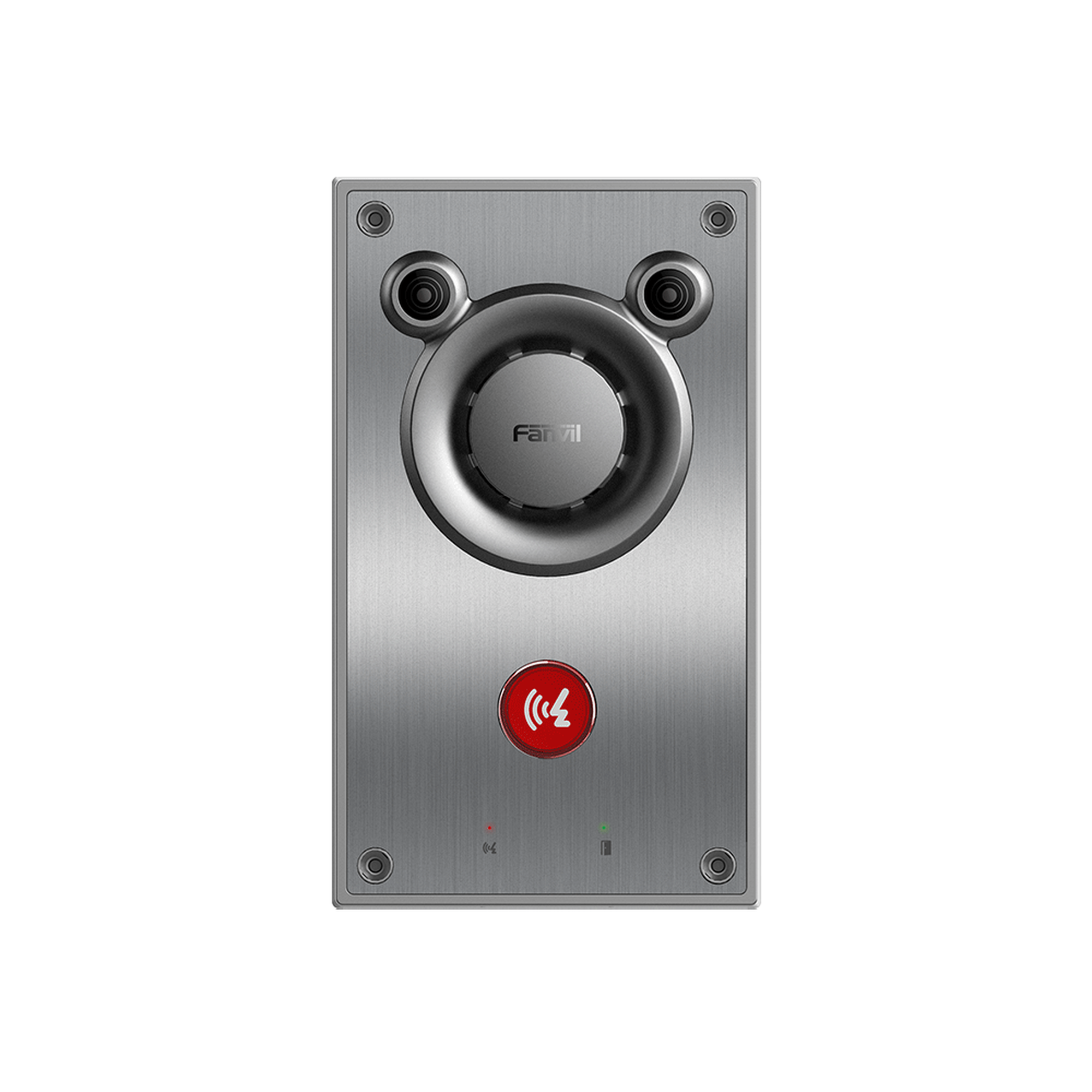 Intercomunicador IP, Altavoz 10W, 2 relevadores con botón para llamada, anti-vandálico, IP66 e IK10, PoE - Image 1