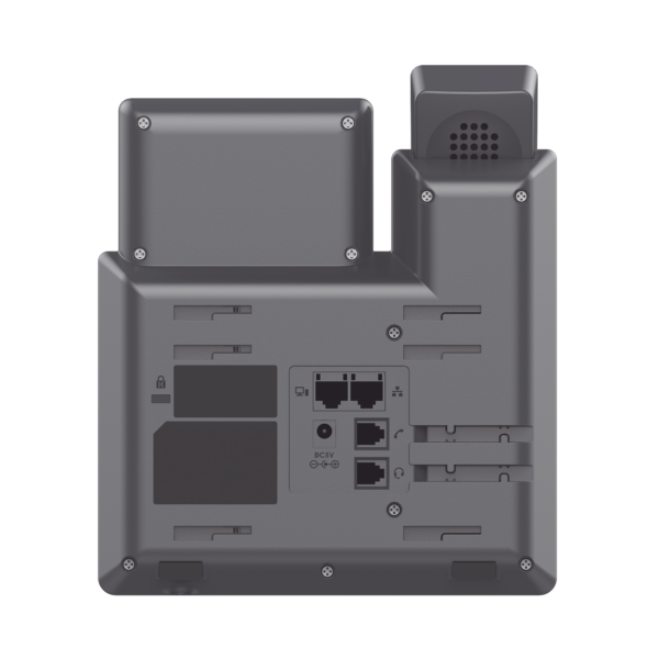 Teléfono IP Grado Operador, 2 líneas SIP con 2 cuentas, PoE, codec Opus, IPV4/IPV6 con gestión en la nube GDMS