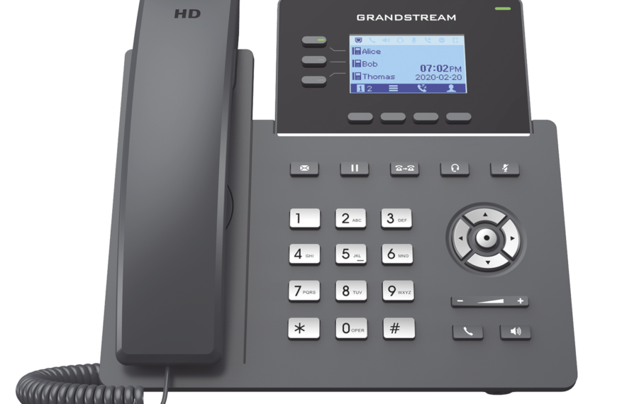 Tel&eacute;fono IP Grado Operador, 3 l&iacute;neas SIP con 6 cuentas, puertos Gigabit, codec Opus, IPV4/IPV6 con gesti&oacute;n en la nube GDMS