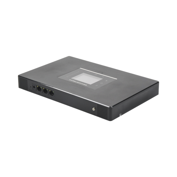 Conmutador IP-PBX para hasta 500 usuarios y 75 llamadas simultaneas, 2FXO, 2FXS, solución para PyMEs