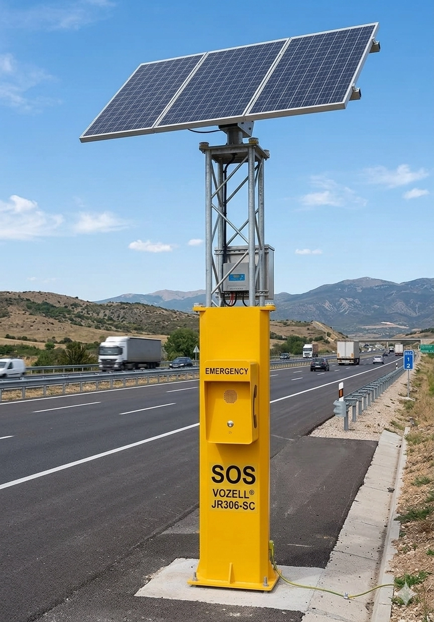 Vozell® JR306-SC: La Columna Vertebral de la Seguridad en Carreteras y Autopistas