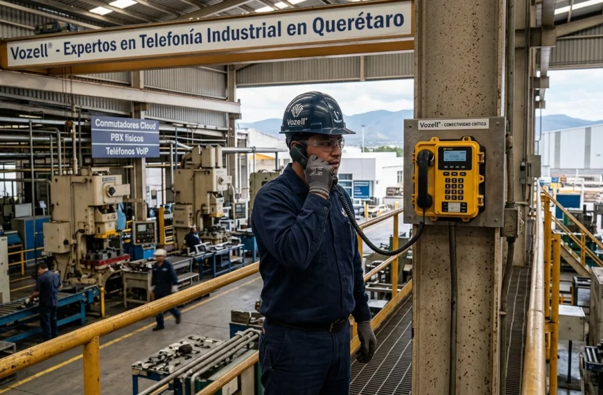 Vozell® en Querétaro: Liderazgo en Telefonía Industrial para la Industria 4.0