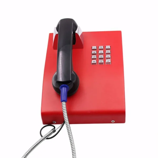 Teléfono Antivandálico para Prisión con Teclado Completo Vozell® JR206-FK-Analogue