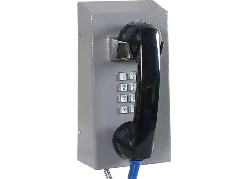 Vozell® JR201-FK – Teléfono Industrial Heavy Duty para Entornos Públicos y Críticos