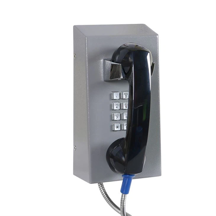 Vozell® JR201-FK – Teléfono Industrial Heavy Duty para Entornos Públicos y Críticos - Image 1