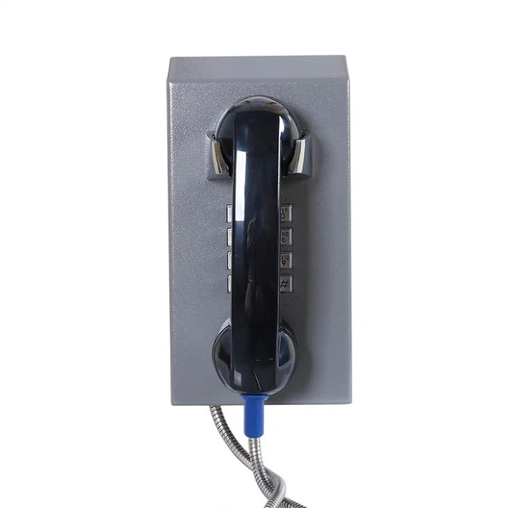 Vozell® JR201-FK – Teléfono Industrial Heavy Duty para Entornos Públicos y Críticos - Image 3
