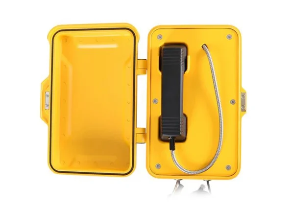Teléfono de Emergencia Hotline IP66–IP67 Impermeable Vozell® JR101-CB-GSM