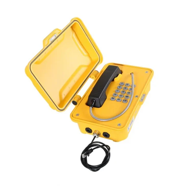 Teléfono Industrial para Túneles IP66–IP67