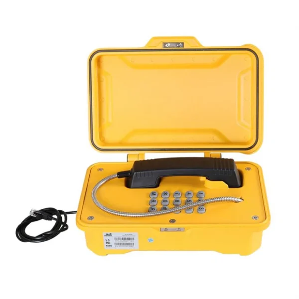 Teléfono Industrial para Túneles IP66–IP67