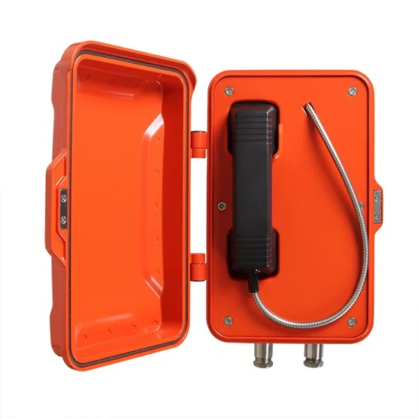 Vozell® JREX106-A01-CB-VoIP Teléfono Antiexplosivo Industrial IP67 para Minería y Refinerías