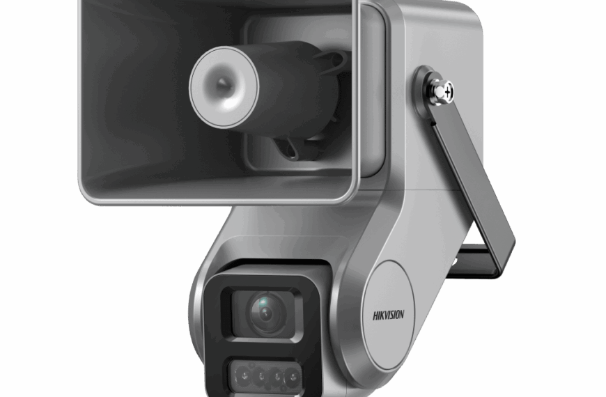 C&aacute;mara IP 4MP con Bocina Integrada y Audio Bidireccional