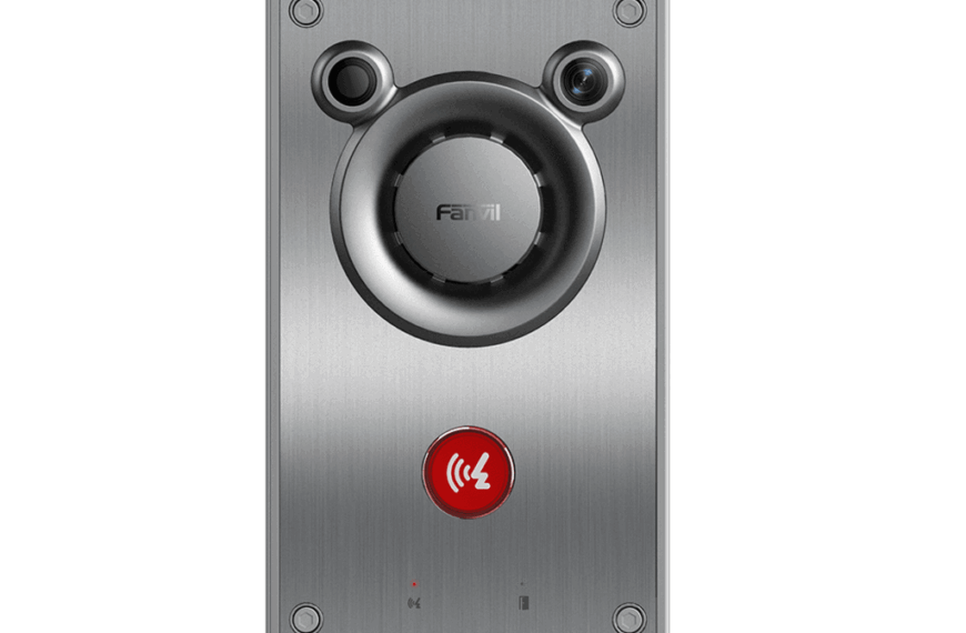 Video/ Intercomunicador IP, Altavoz 10W, 2 relevadores con bot&oacute;n para llamada, anti-vand&aacute;lico, IP66 e IK10, PoE