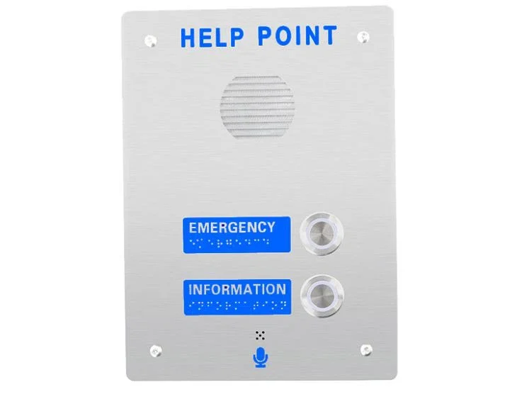 Vozell® JR303-2B-SIP – Intercomunicador Manos Libres para Emergencias