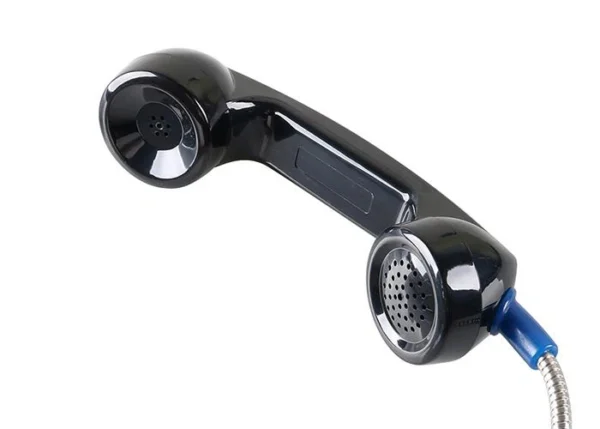 Vozell® JR201-FK-VC – Teléfono Antivandálico para Prisiones con Auricular de Acero Inoxidable