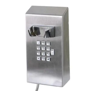 Vozell® JR201-FK-VC – Teléfono Antivandálico para Prisiones con Auricular de Acero Inoxidable - Image 3