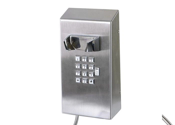 Vozell® JR201-FK-VC – Teléfono Antivandálico para Prisiones con Auricular de Acero Inoxidable - Image 3