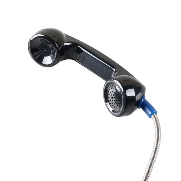 Vozell® JR201-FK-VC-SIP - Teléfono Público Antivandálico con Auricular de Acero Inoxidable