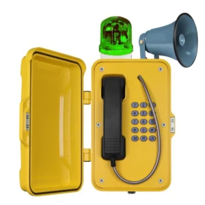Vozell® JR101-FK-HK-SIP – Teléfono para Túneles con Bocina y Baliza de Alerta - Image 4