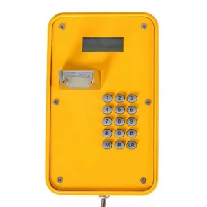 Vozell® JR105-FK-SIP – Teléfono de Emergencia Industrial con Pantalla LCD - Image 2