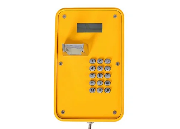 Vozell® JR105-FK-SIP – Teléfono de Emergencia Industrial con Pantalla LCD