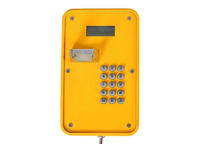 Vozell® JR105-FK-SIP – Teléfono de Emergencia Industrial con Pantalla LCD - Image 2